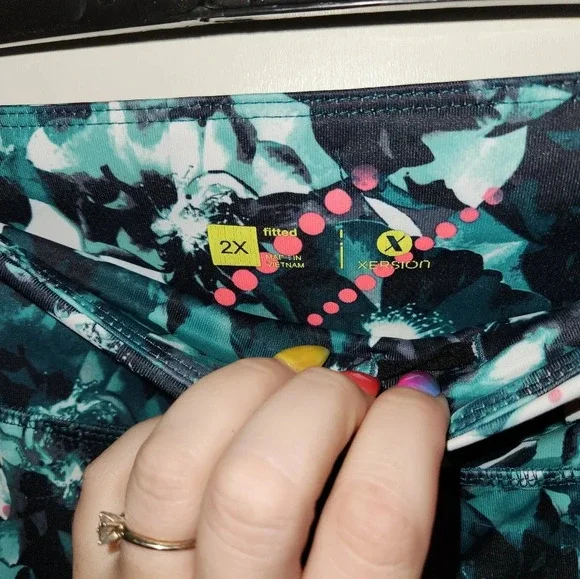 Xersion leggings Fitted 2x - Picture 2 of 3